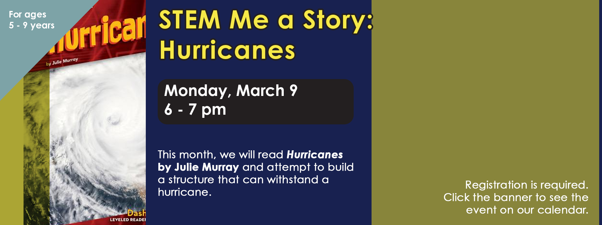 STEM Me a Story March 9 